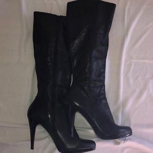 Nine West Knee High Heeled Boots